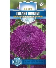 Астра однолетняя "Гавриш" Гигант виолет 0,1 г, фото 